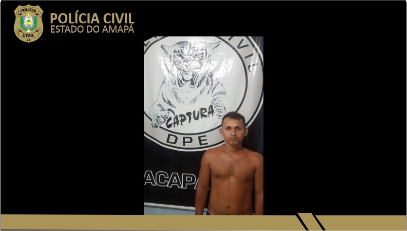 POLÍCIA CIVIL PRENDE HOMEM CONDENADO POR TRÁFICO DE DROGAS EM MACAPÁ